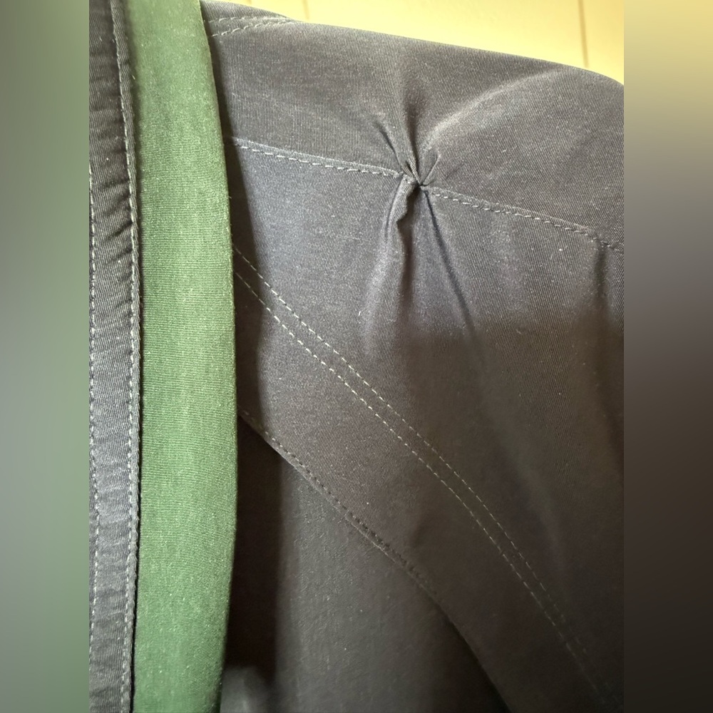 CBO New York Women’s 3X Navy & Hunter Green Full-Zip Jacket - Picture 5 of 8